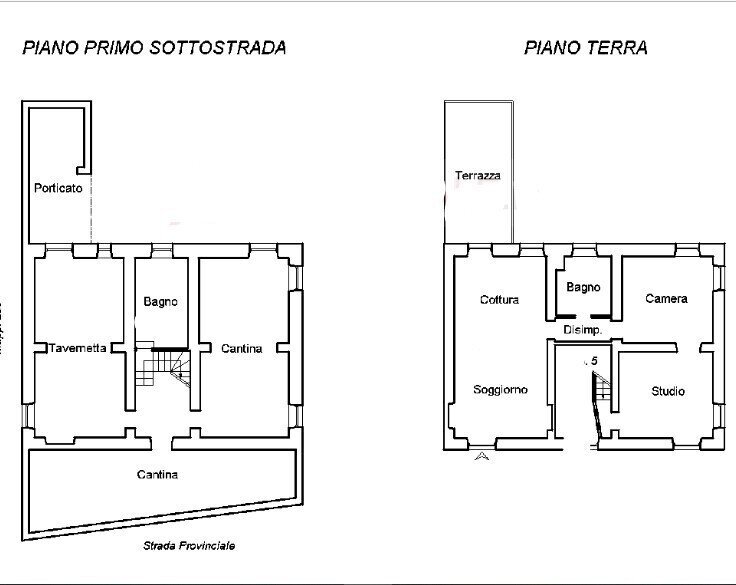 1.jpg - Independent house at auction Via Aldo Moro 22, Follo - floor plans 1