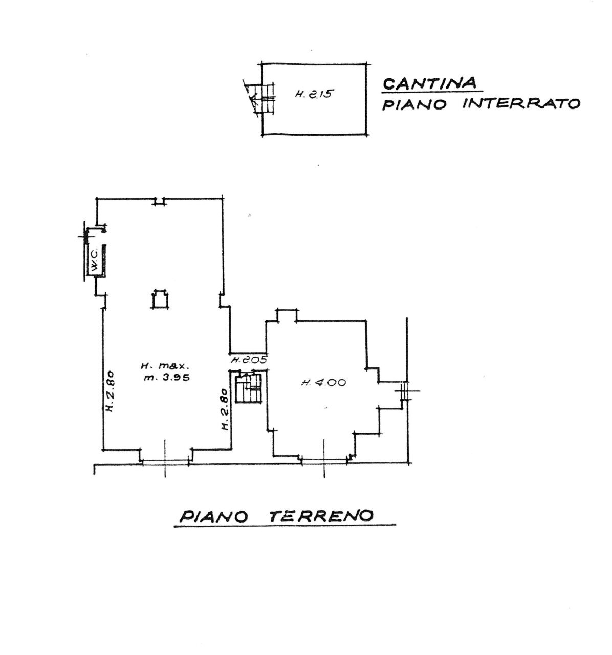 planimetria - Locale Commerciale Piazza del Duomo, Prato - planimetria 1
