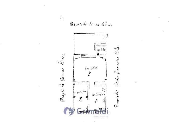 planimetria social_risultato.jpg - Independent house Via Vittorio Emanuele 25, Castri di Lecce - floor plans 1