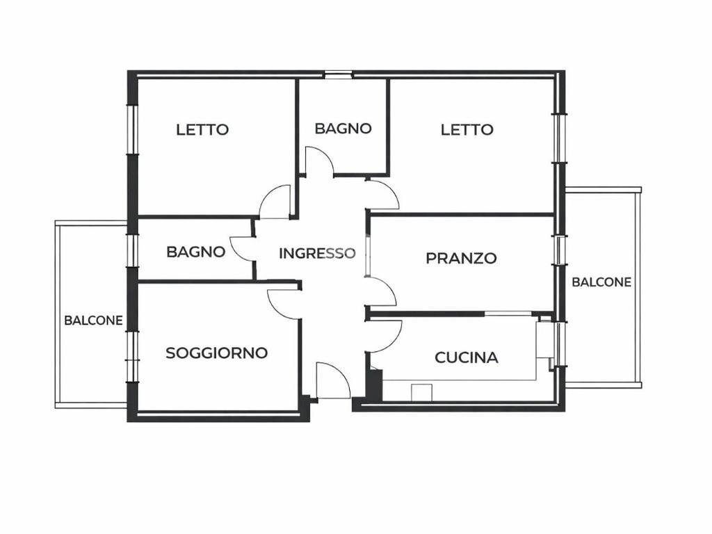 Trilocale appartamento via g dati, Rimini - foto 1