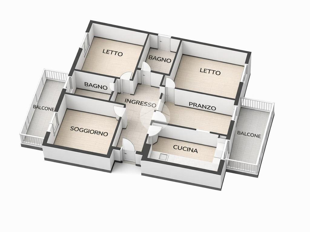 Trilocale appartamento via g dati, Rimini - foto 2