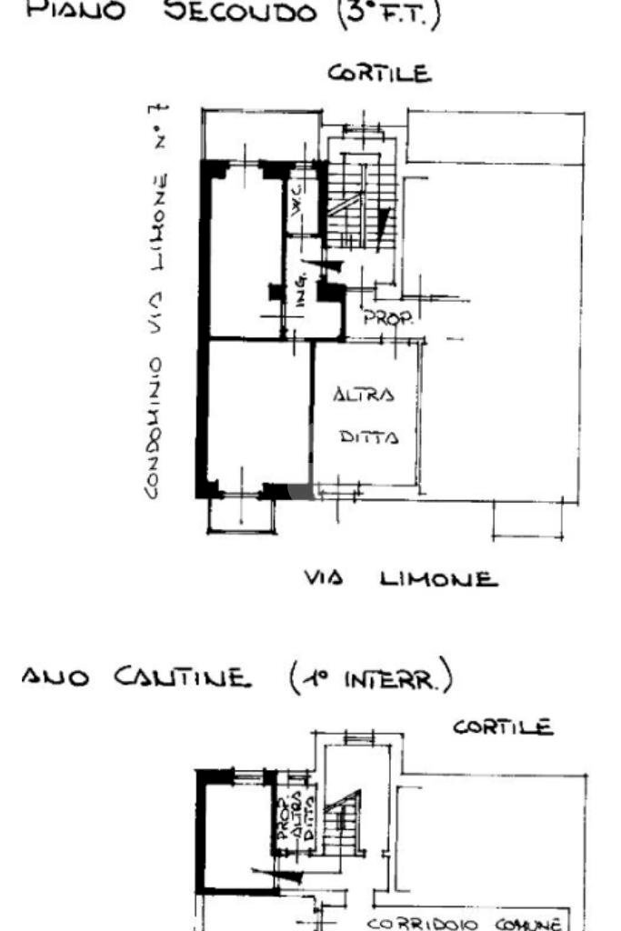 Bilocale Via Limone, Torino (zona San Paolo) - planimetria 1
