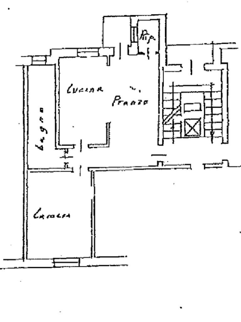 Trilocale Via bibiana, Torino (zona Borgo Vittoria) - planimetria 1