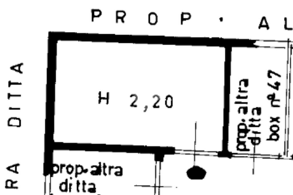Box via baranzate, Novate Milanese - planimetria 1