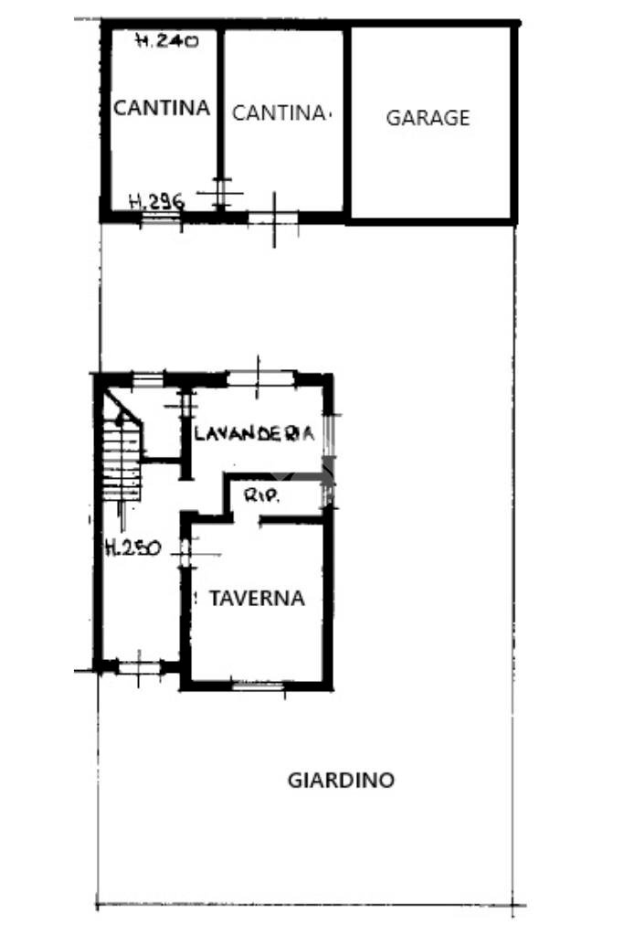 Porzione di casa Via I Maggio, Fabbrico - planimetria 1