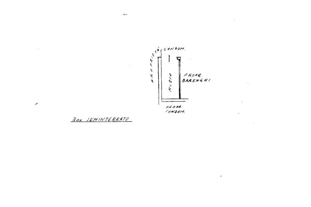 Three-room apartment Via A. Saffi, Magenta - floor plans 1