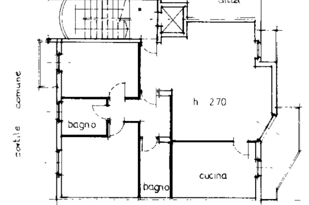 Trilocale Via S. Allende, Magenta - planimetria 1
