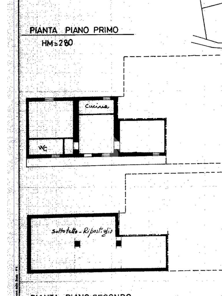 Independent house Via lazzaretto, Borgo Ticino - floor plans 1