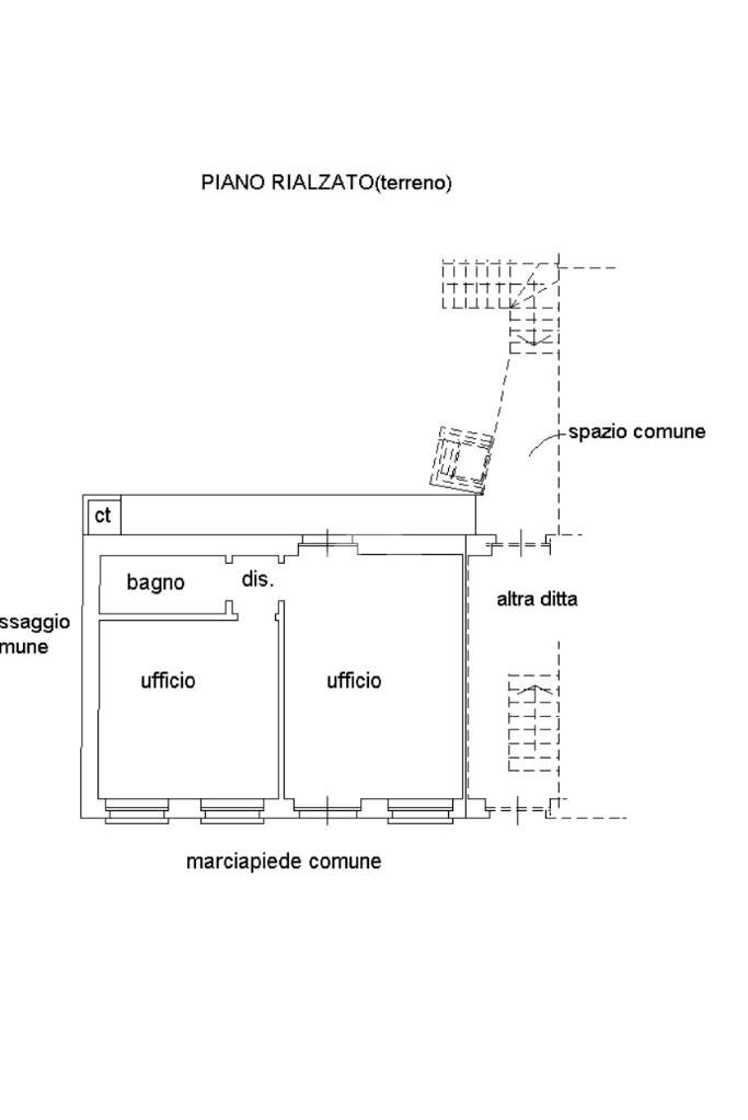 Two-room apartment Via Monferrato, Castelnuovo Don Bosco - floor plans 1