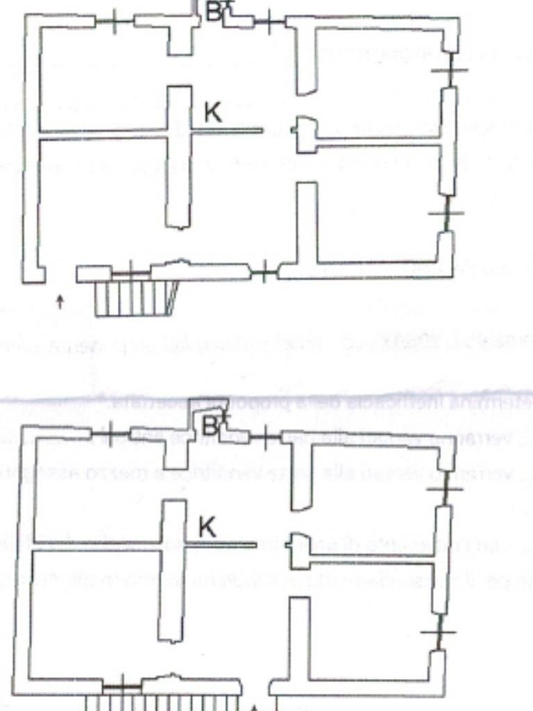Independent house Località Gualdrà, Savignone - floor plans 1