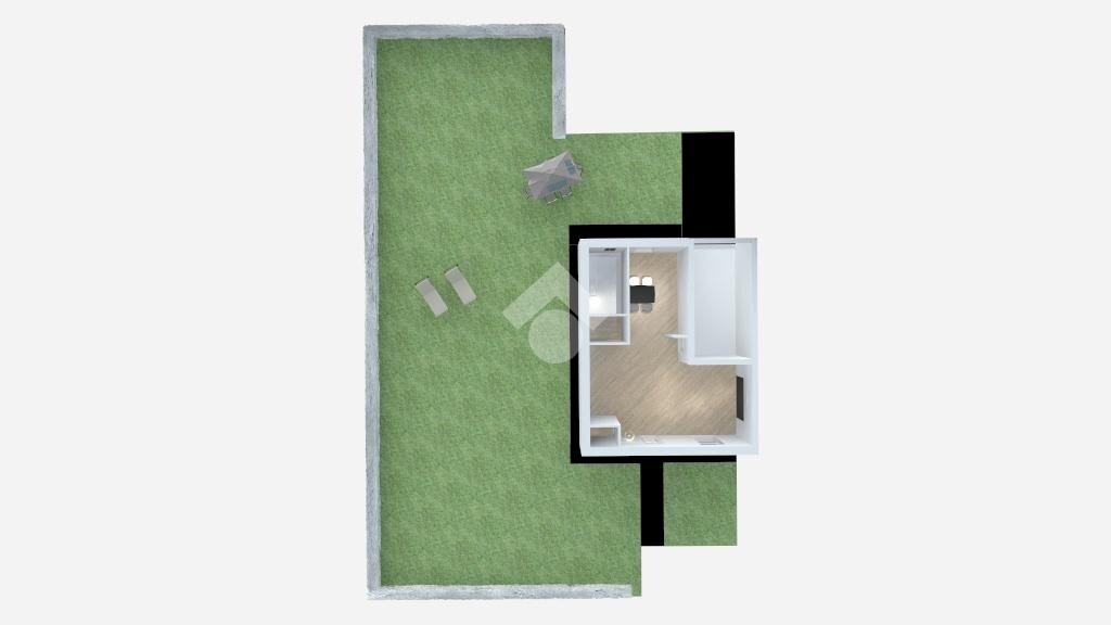 Terraced Villa via po, La Loggia - floor plans 1