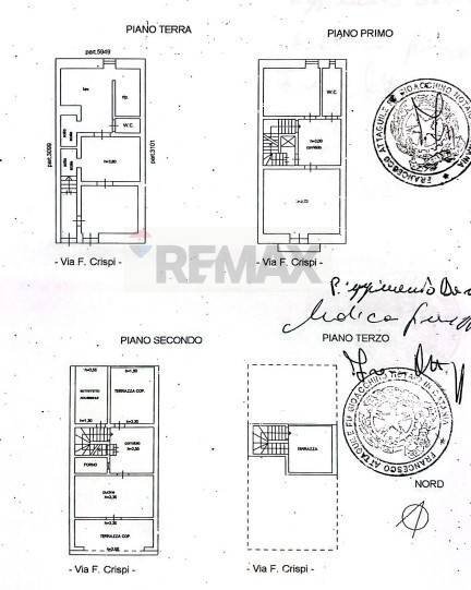 Pianta 2D - Casa indipendente Via Francesco Crispi
 
40/42, Grammichele - planimetria 1