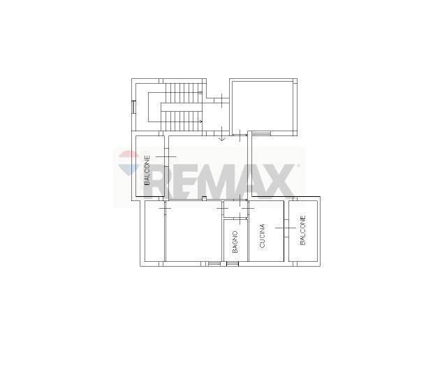 Pianta 2D - Quadrilocale Via Pulei
 
39/B1, Mascalucia - planimetria 1