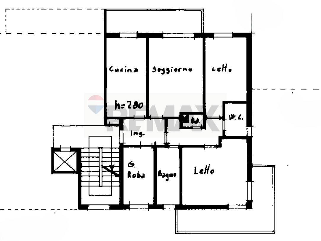 Pianta 2D - Appartamento via John Fitzgerald Kennedy
 
11, Conegliano - planimetria 1
