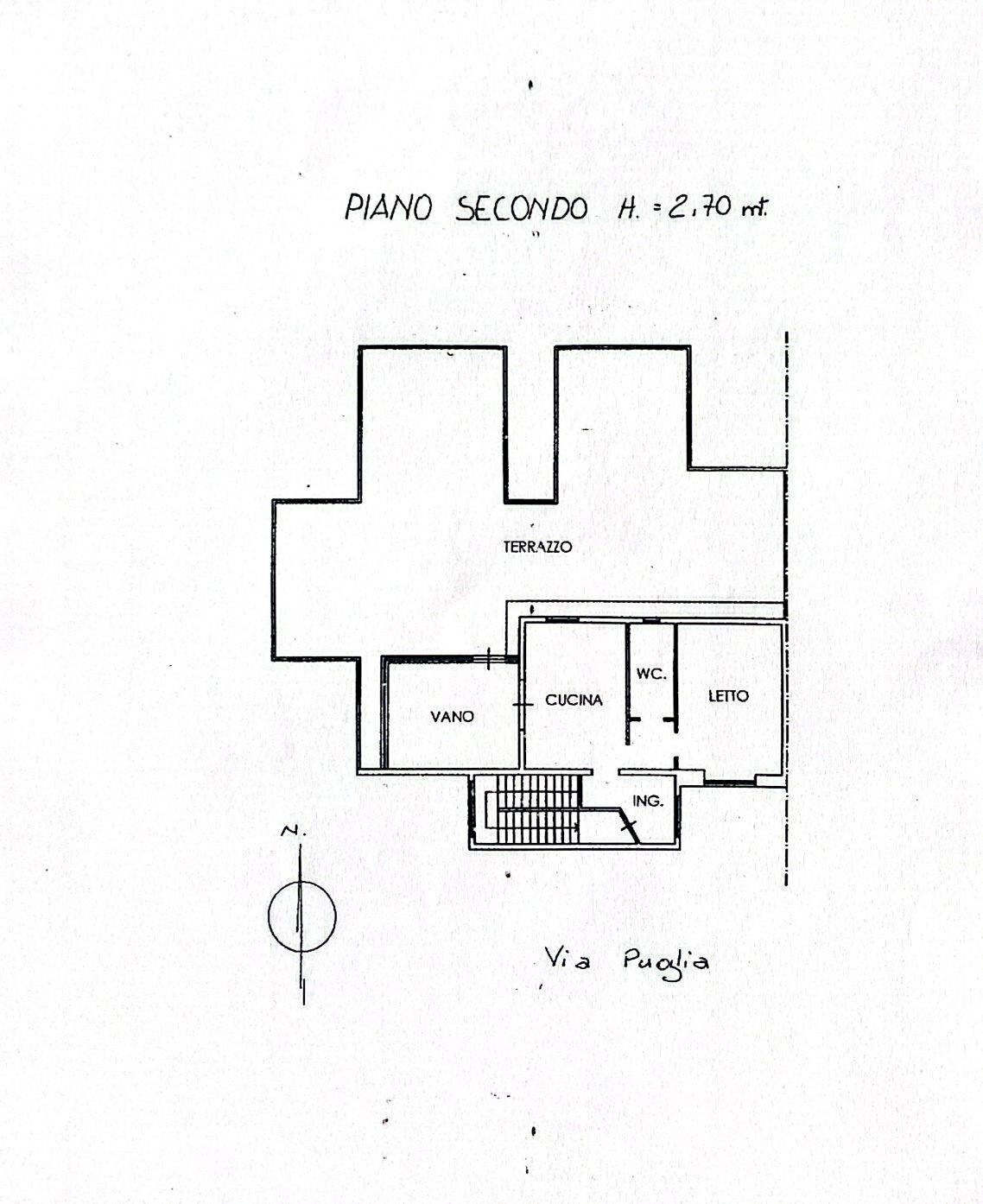Foto 27 - Attico Via Puglia
 
109, Galatina - planimetria 1