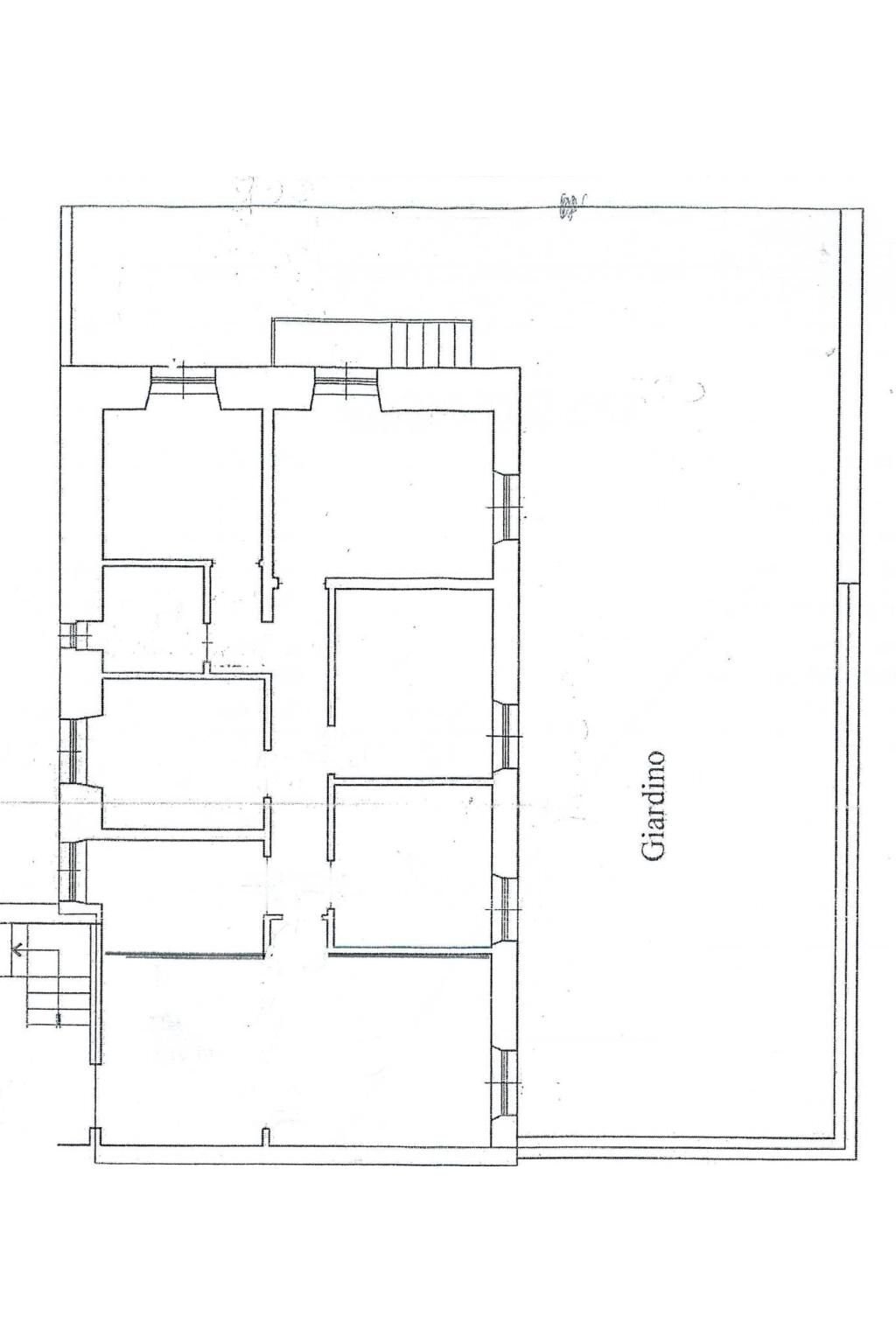 Appartamento via Giuseppe Casaregis, Genova (zona Foce) - planimetria 1