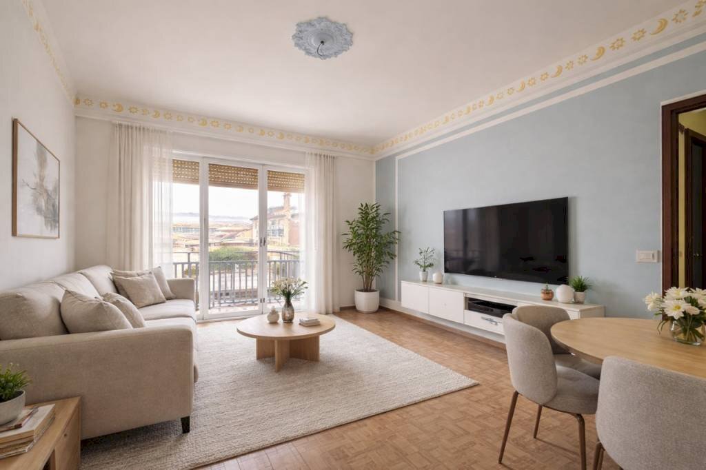 Salone - Quadrilocale largo Umbria, 14, Carmagnola - foto 1