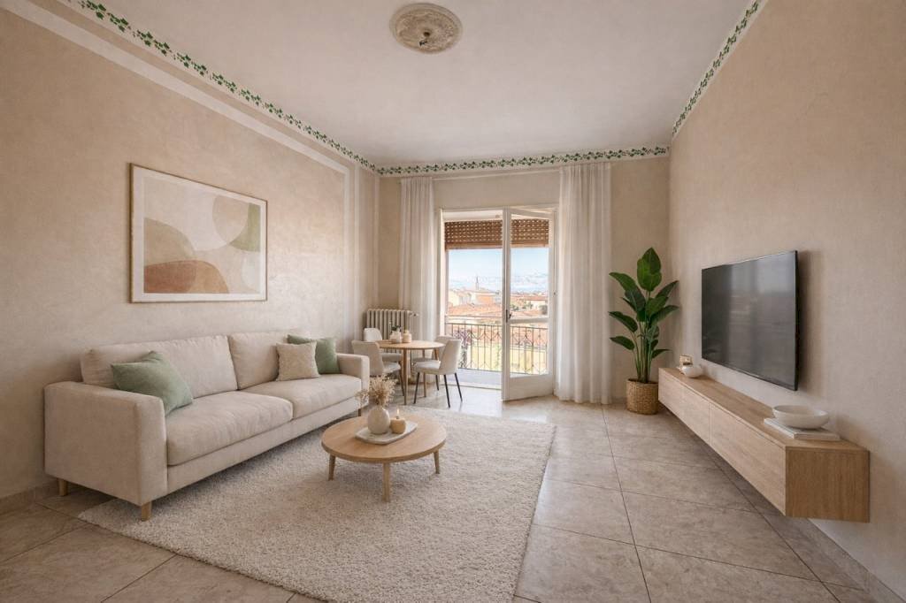 Salone - Quadrilocale largo Umbria, 14, Carmagnola - foto 2