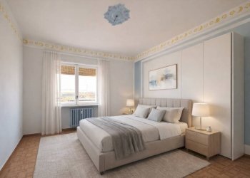 Camera da letto - Quadrilocale largo Umbria, 14, Carmagnola - foto 5