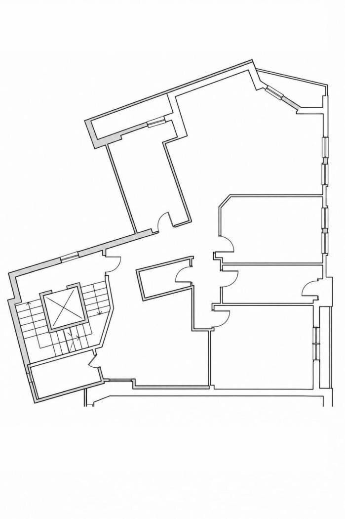 Appartamento via Giuseppe Verdi, Asti - planimetria 1