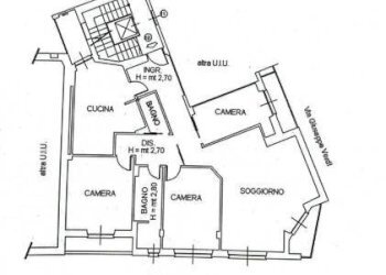 Planimetria - Appartamento via Giuseppe Verdi, Asti - foto 19