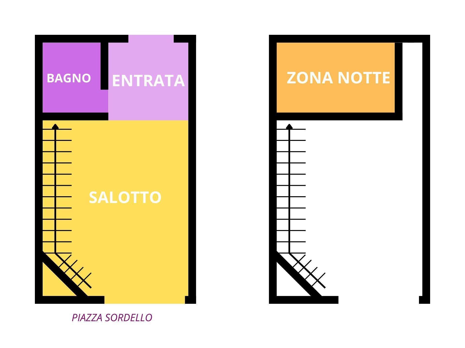 Foto 15 - Bilocale Mantova - planimetria 1