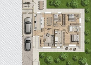 Planimetria - Villa via Gioacchino Rossini, Cassano d'Adda - foto 3