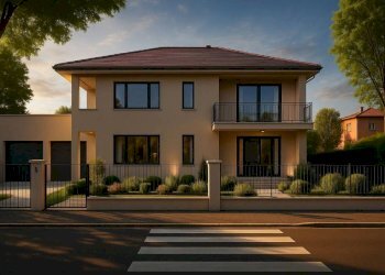 Facciata - Villa via Gioacchino Rossini, Cassano d'Adda - foto 4