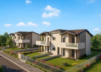 Facciata - Villa via Leonardo da Vinci, 47, Cassano d'Adda - foto 5