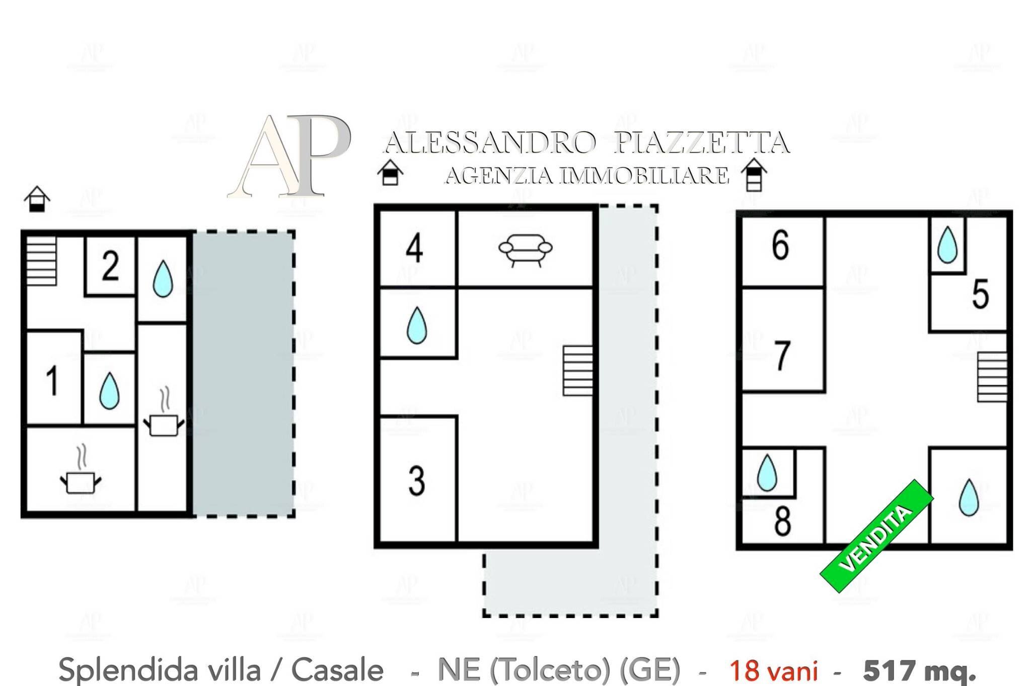Villa Ne - floor plans 1