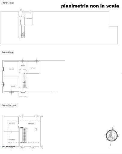 Rustic strada Cremosina, Nizza Monferrato - floor plans 1