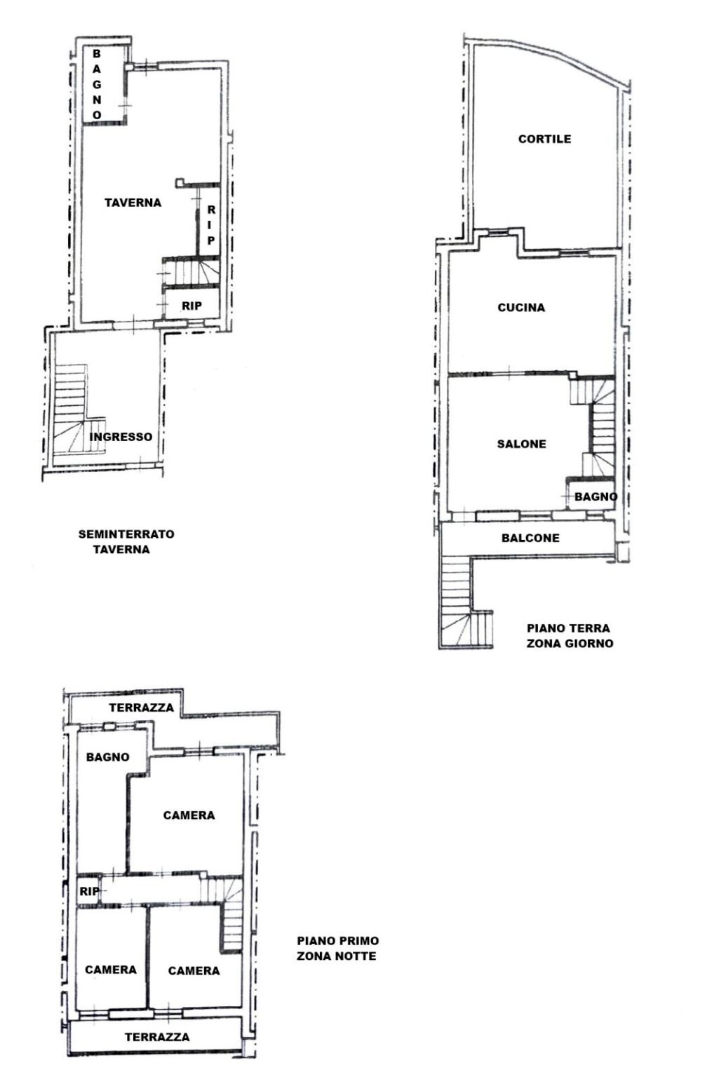 Casa indipendente via dei Ginepri, 2/Q, Porto Torres - planimetria 1