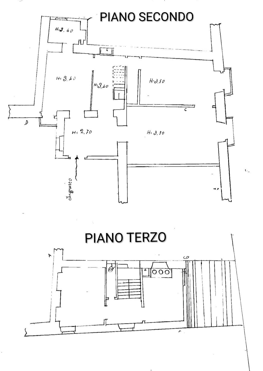 Quadrilocale corso Giuseppe Mazzini, 269, Catanzaro - planimetria 1