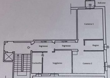 planimetria - Appartamento via Bellaria, Bologna (zona Mazzini) - foto 32