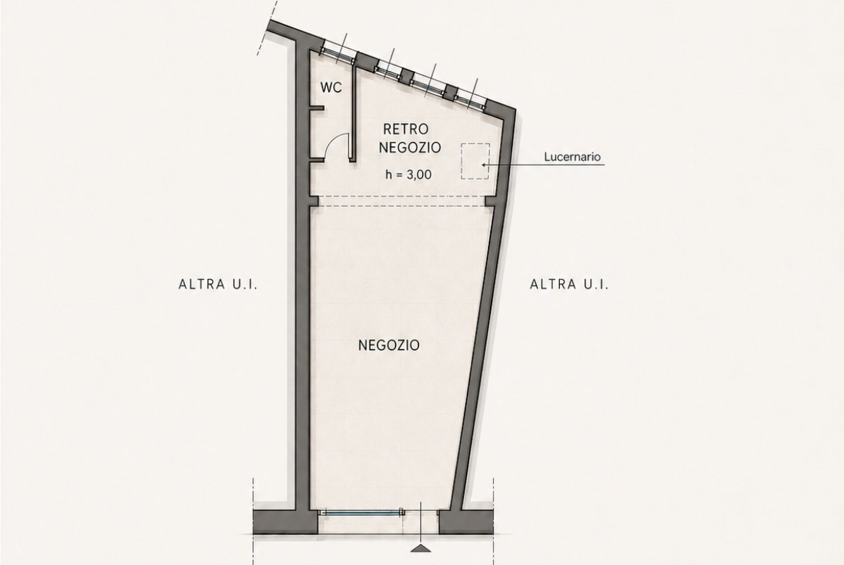 Planimetria.jpg - Locale Commerciale Via San Zeno 7, Brescia - planimetria 1