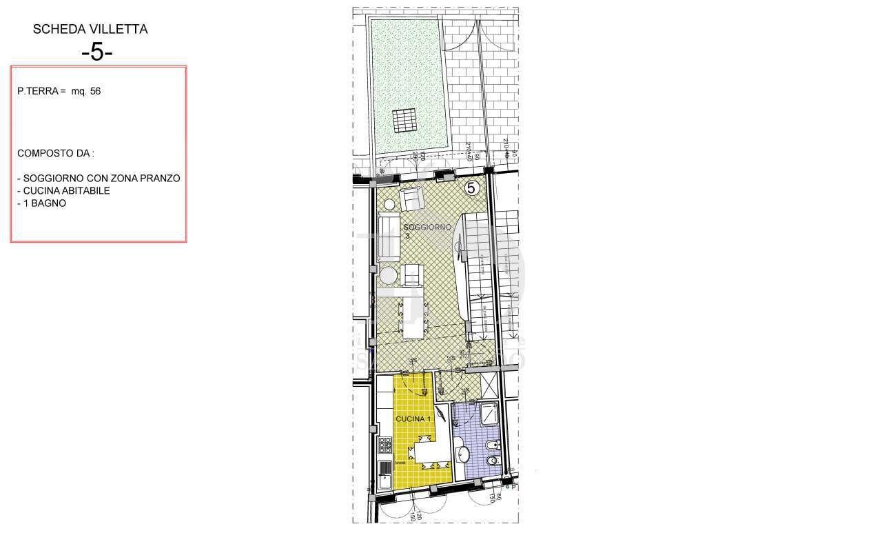 PLANIMETRIA - Villa VIA NAZARIO SAURO, 12, Concorezzo - floor plans 1
