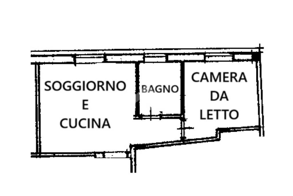 Bilocale Via Provinciale, Crissolo - planimetria 1