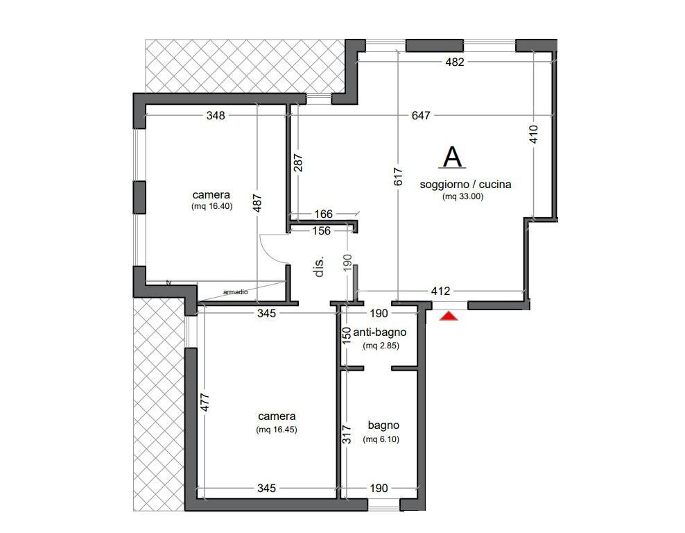 Trilocale Via Monte Grappa, Garbagnate Milanese - foto 1