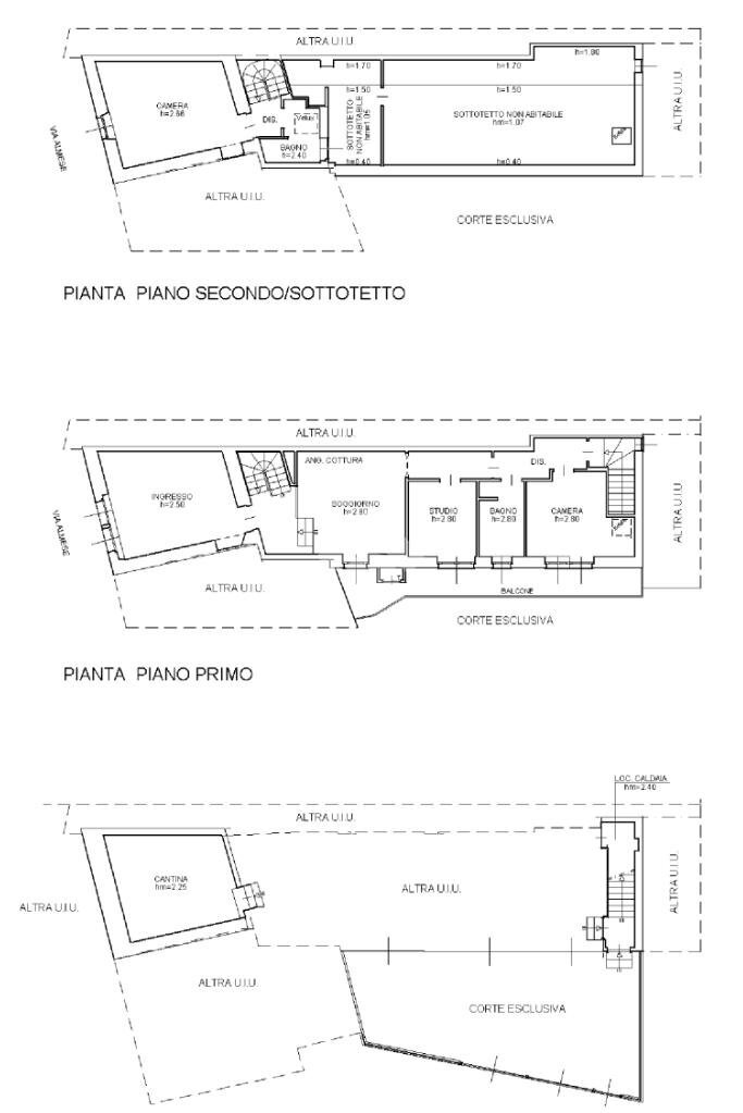 Casa semi indipendente Via Almese, Caselette - planimetria 1