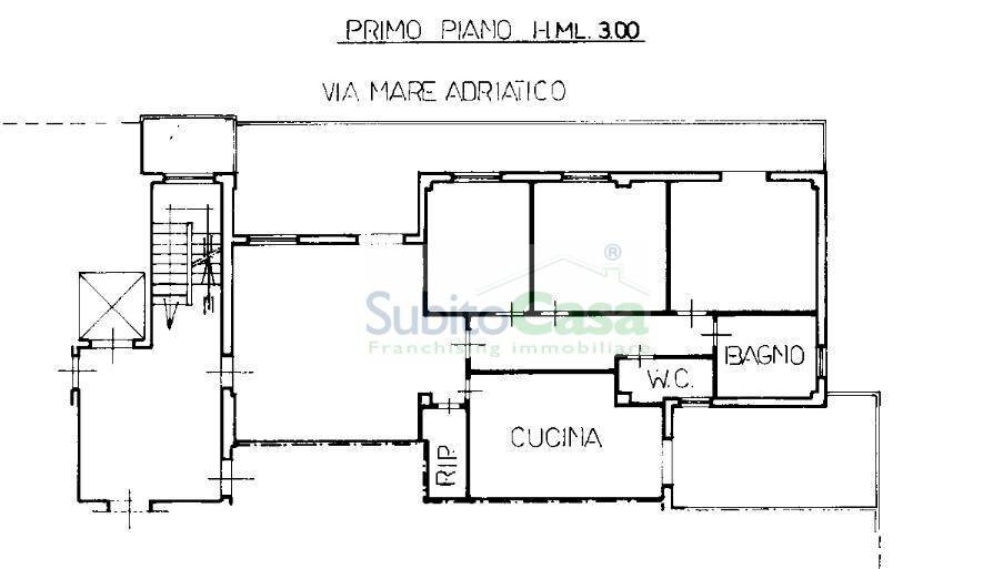 Foto 32 - Appartamento Via Mare Adriatico
 
82, Spoltore - planimetria 1