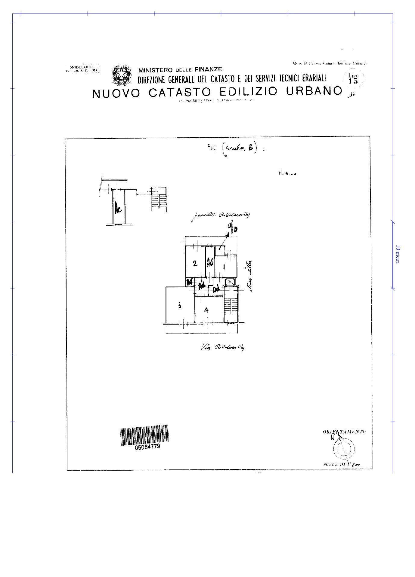 Foto 23 - Trilocale Via Caldarola
 
30/B, Bari - planimetria 1