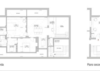 Planimetria - Quadrilocale via Giuseppe Mazzini, 36, Bologna (zona Massarenti) - foto 11