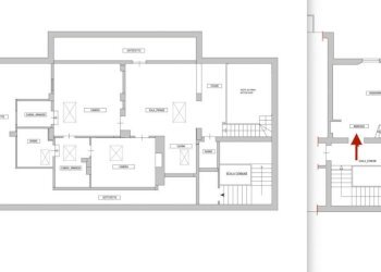 Planimetria - Quadrilocale via Giuseppe Mazzini, 34, Bologna (zona Massarenti) - foto 9