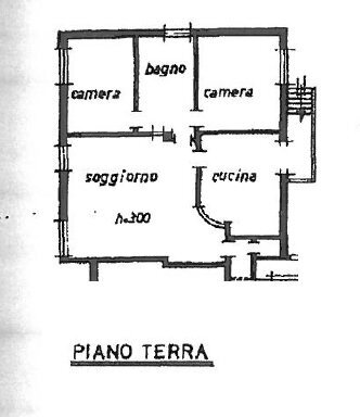 Four-room apartment via Francesco Cilea, 14, Bologna (neighborhood Murri) - floor plans 1