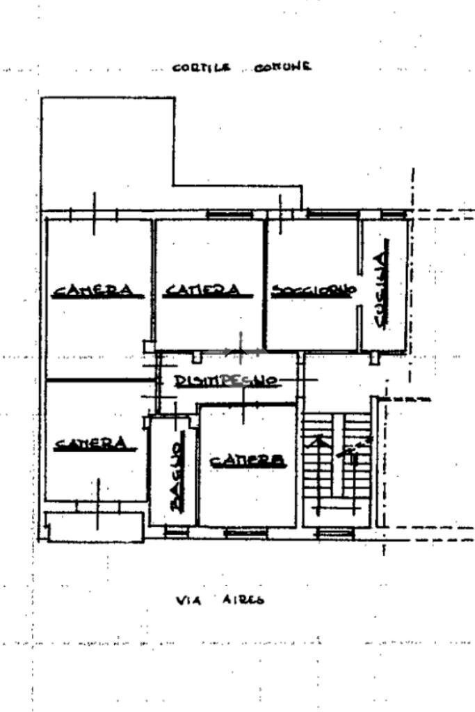 Appartamento Via P. Ayres, Savigliano - planimetria 1