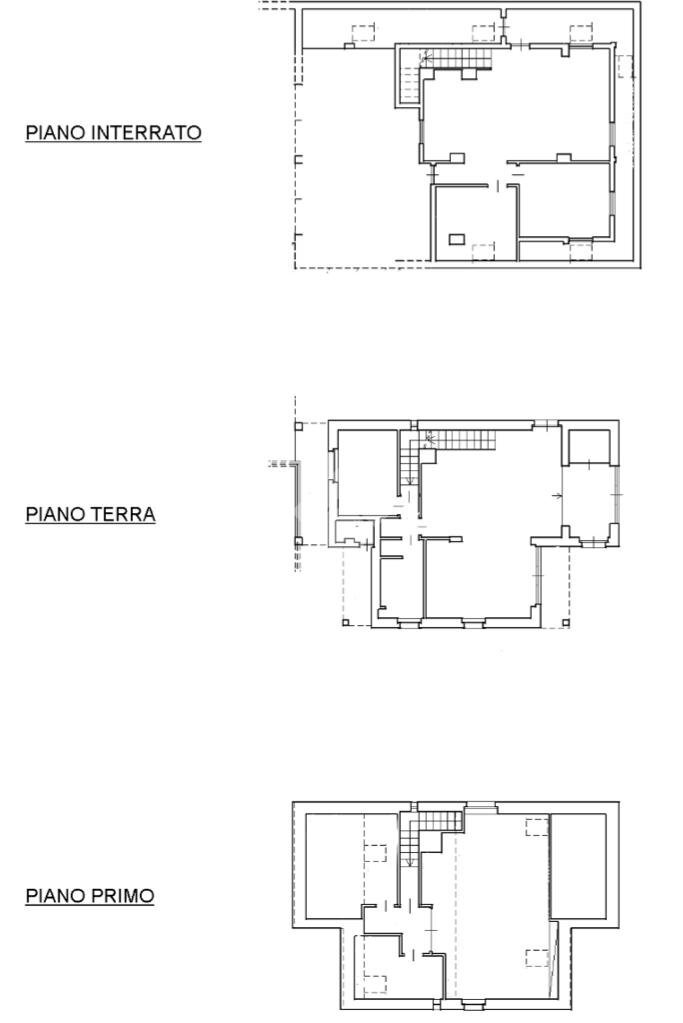 Villa Via Alpignano, Val della Torre - planimetria 1