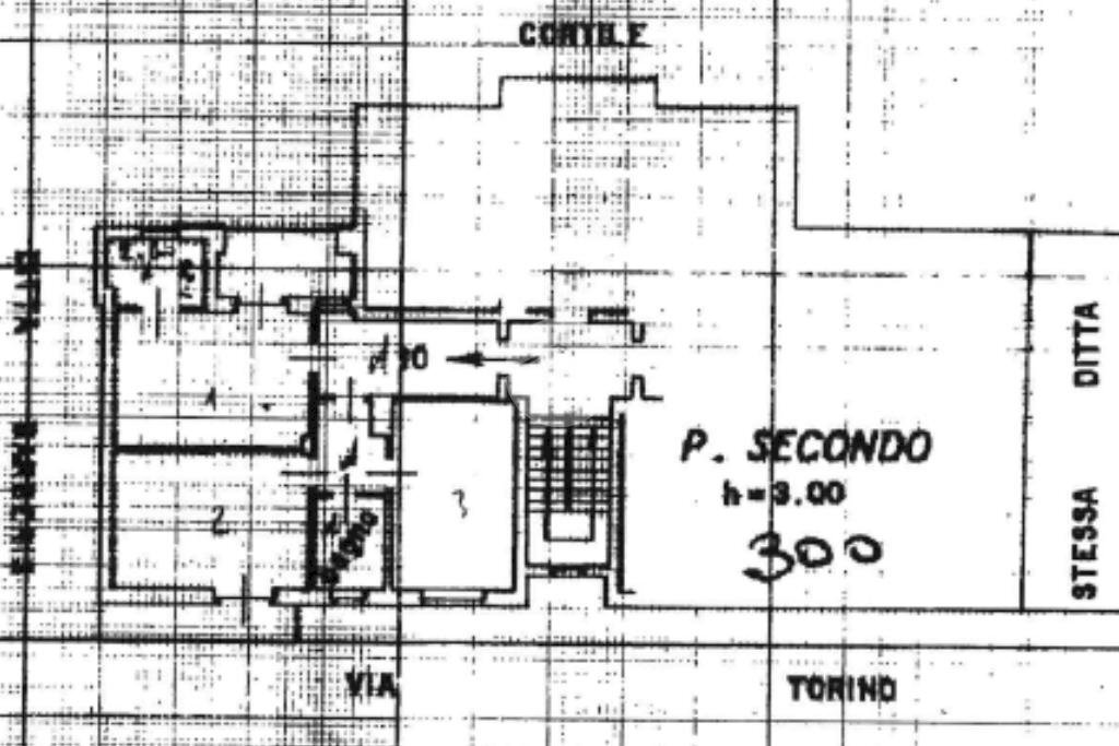 Trilocale Via torino, Borgaro Torinese - planimetria 1