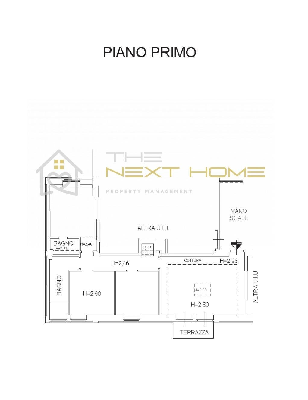 Foto 37 - Appartamento Via Ferdinando Martini, Firenze - planimetria 1