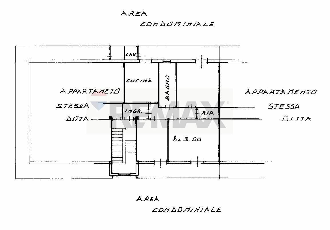 Pianta 2D - Trilocale via Petralia
 
74 b, Aci Catena - planimetria 1