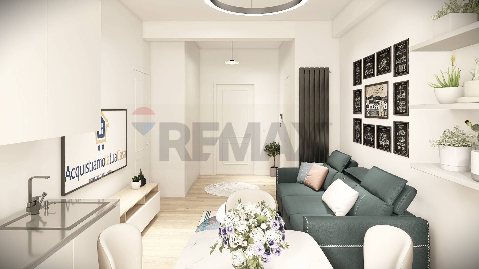 Soggiorno - Bilocale via della pineta sacchetti
 
404, Roma - foto 3